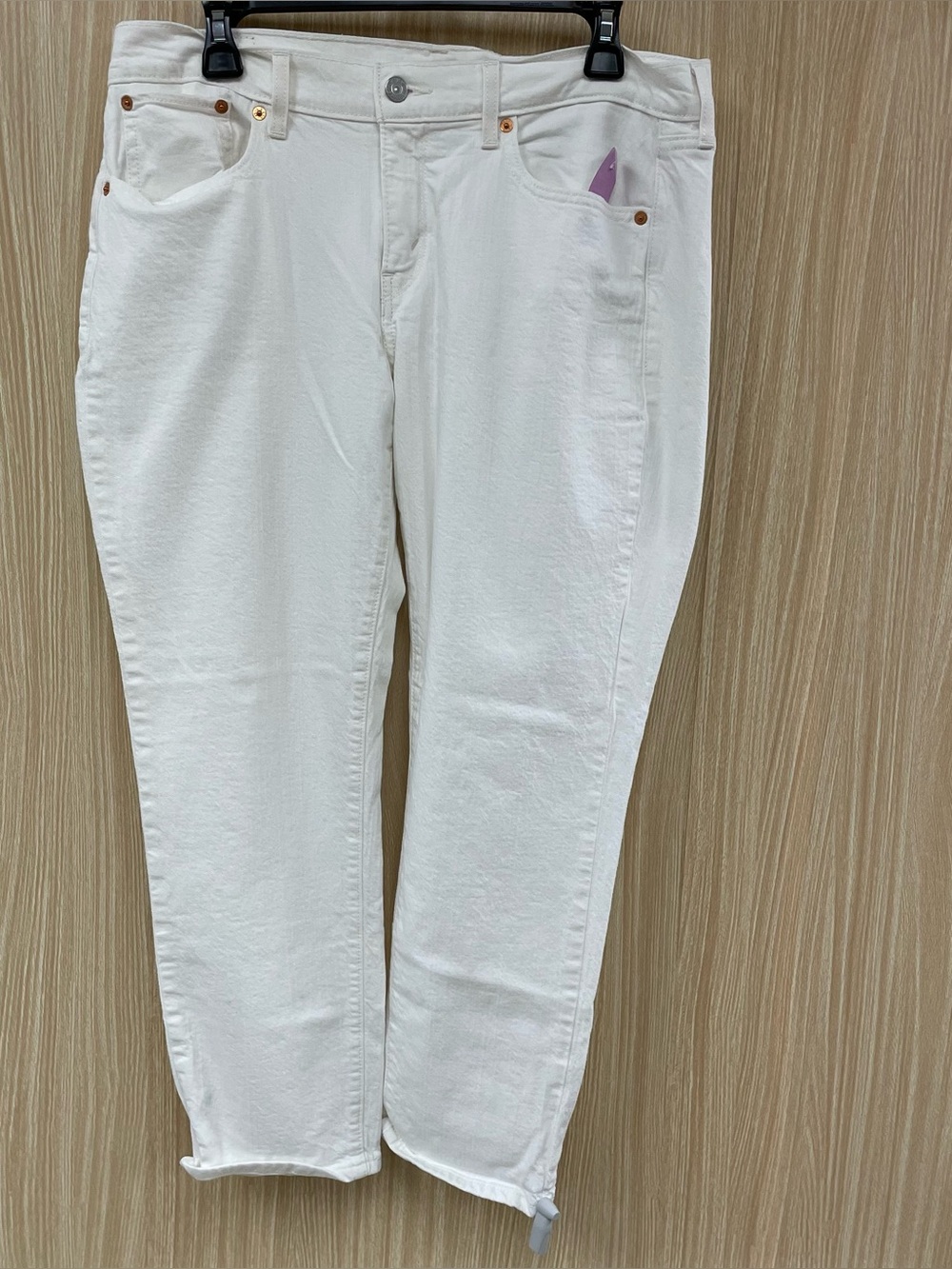 Levi's White Jeans Size 10